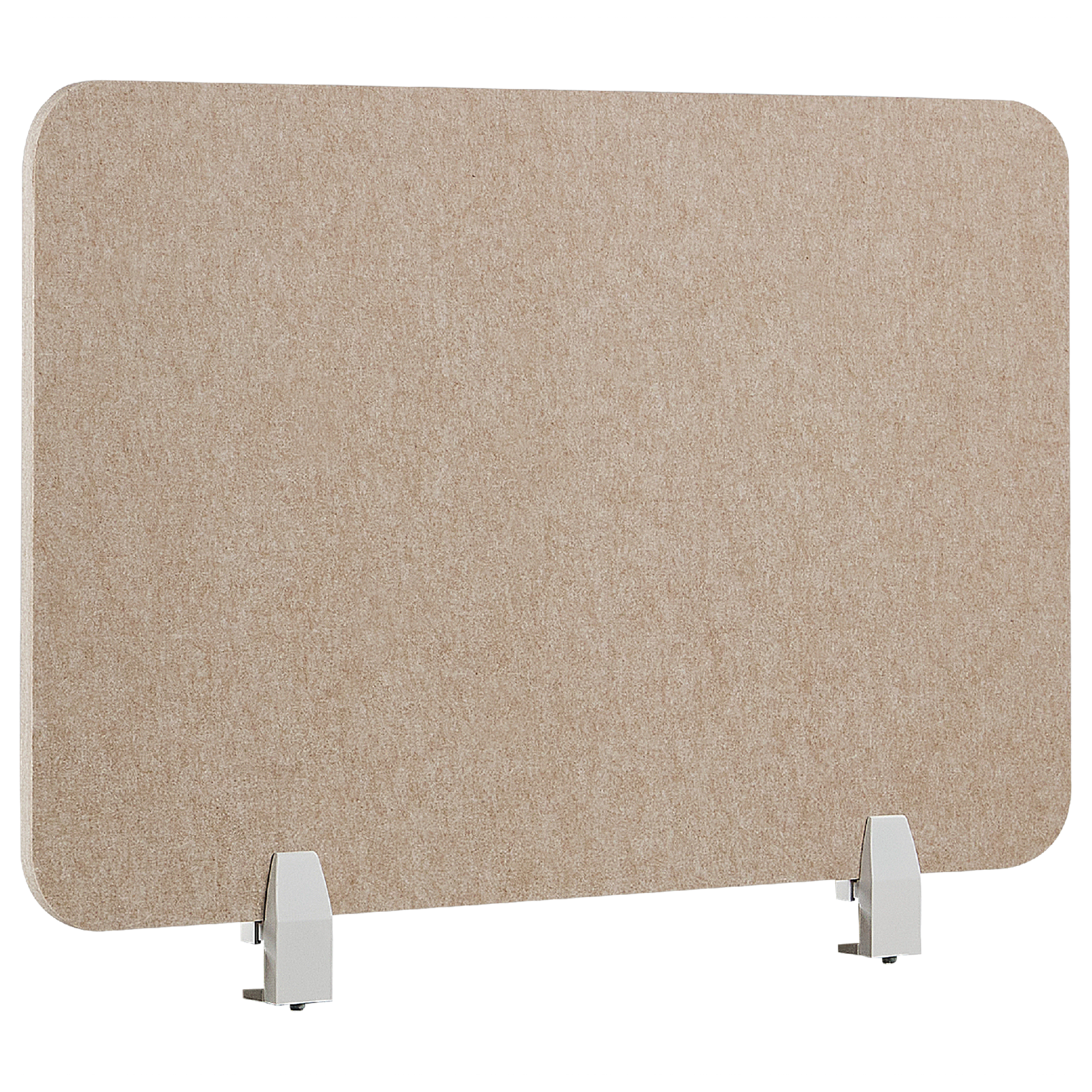 Skiljevägg för skrivbord SPLIT 80 x 50 cm Beige