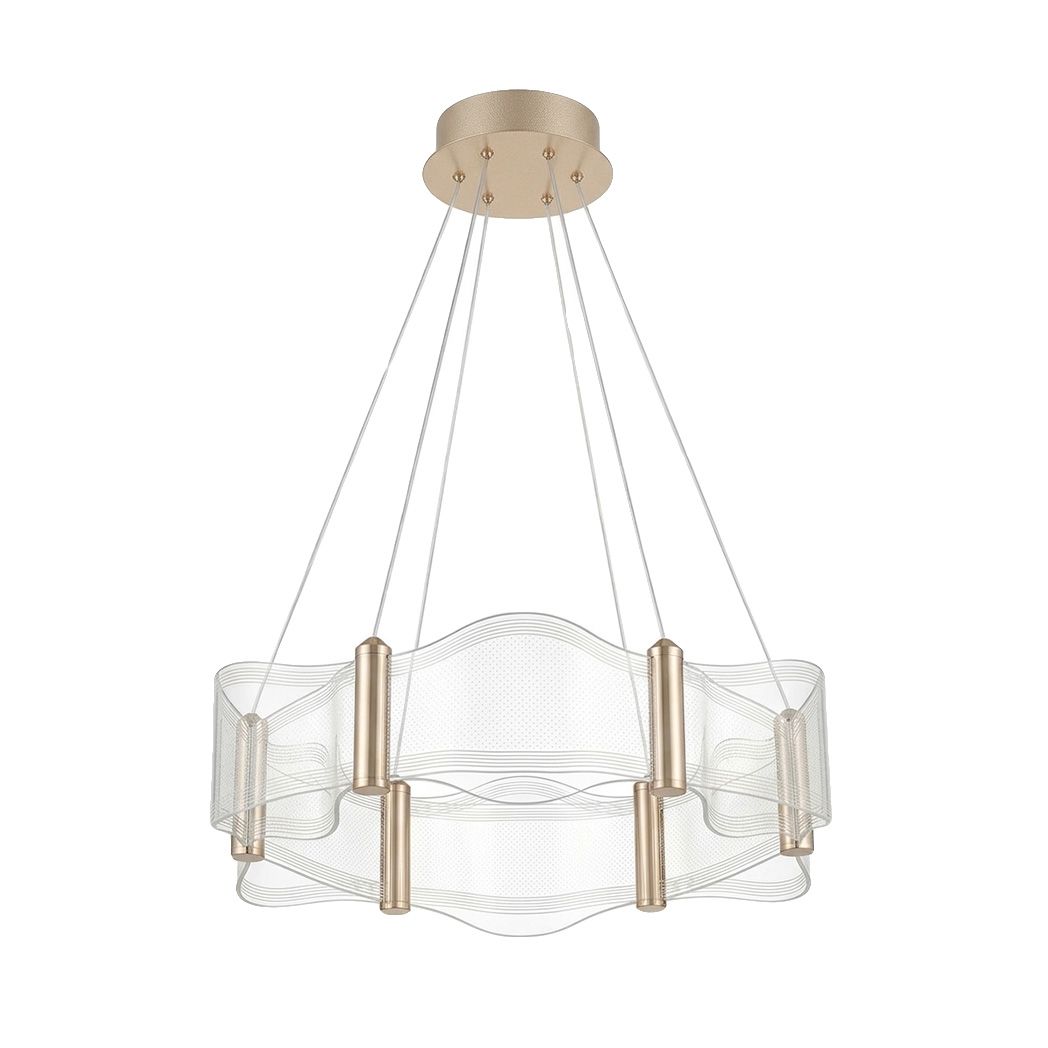 TOOLIGHT hängande taklampa G151-CP 60cm Guld 12x117x60cm