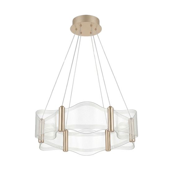 TOOLIGHT hängande taklampa G151-CP 60cm Guld 12x117x60cm