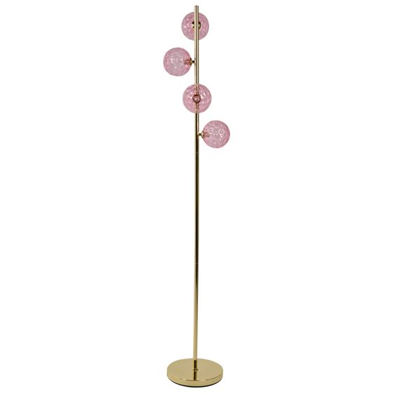 Golvlampa ANADYR Glas Rosa