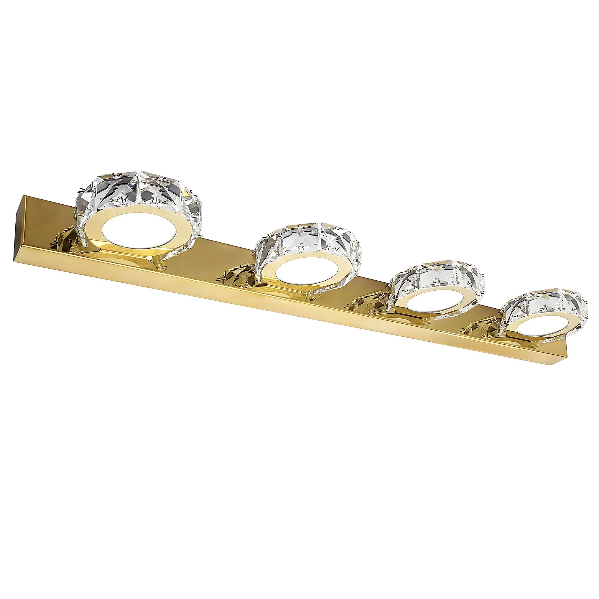 TOOLIGHT vägglampa APP1941-1W LED Guld 12x12x62cm