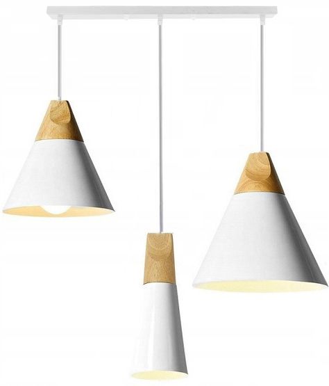 TOOLIGHT hängande taklampa APP064-3CP SCANDI SET Vit 26x50x26cm