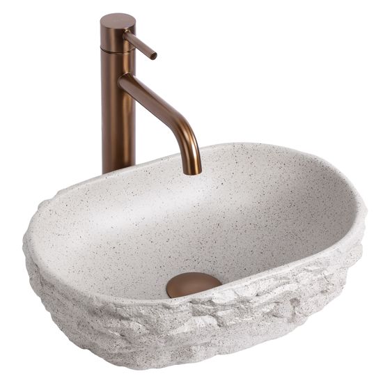 REA Bänkskål Evora Greige Beige, 37,5x25,5x12cm