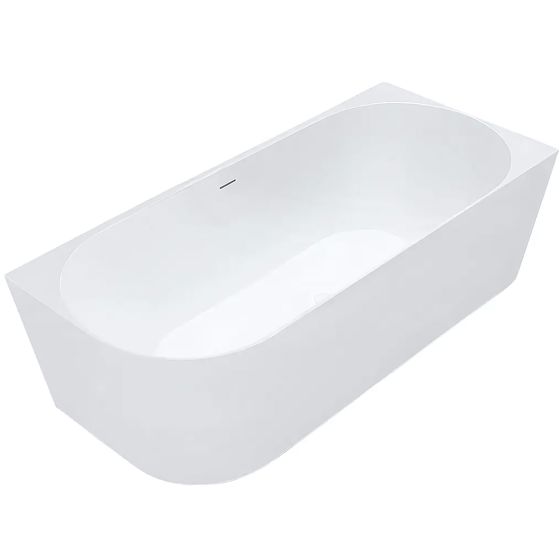 REA Hörnbadkar BELLANTO SLIM 170 Höger Vit, 170x79x58cm