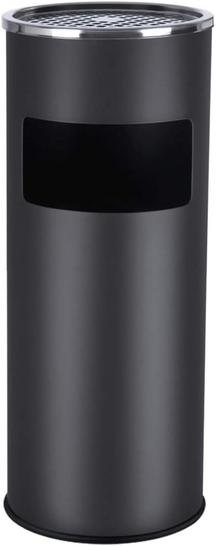 Songmics stående askkopp, 60.5 × 24.5 cm, svart, LTB17C