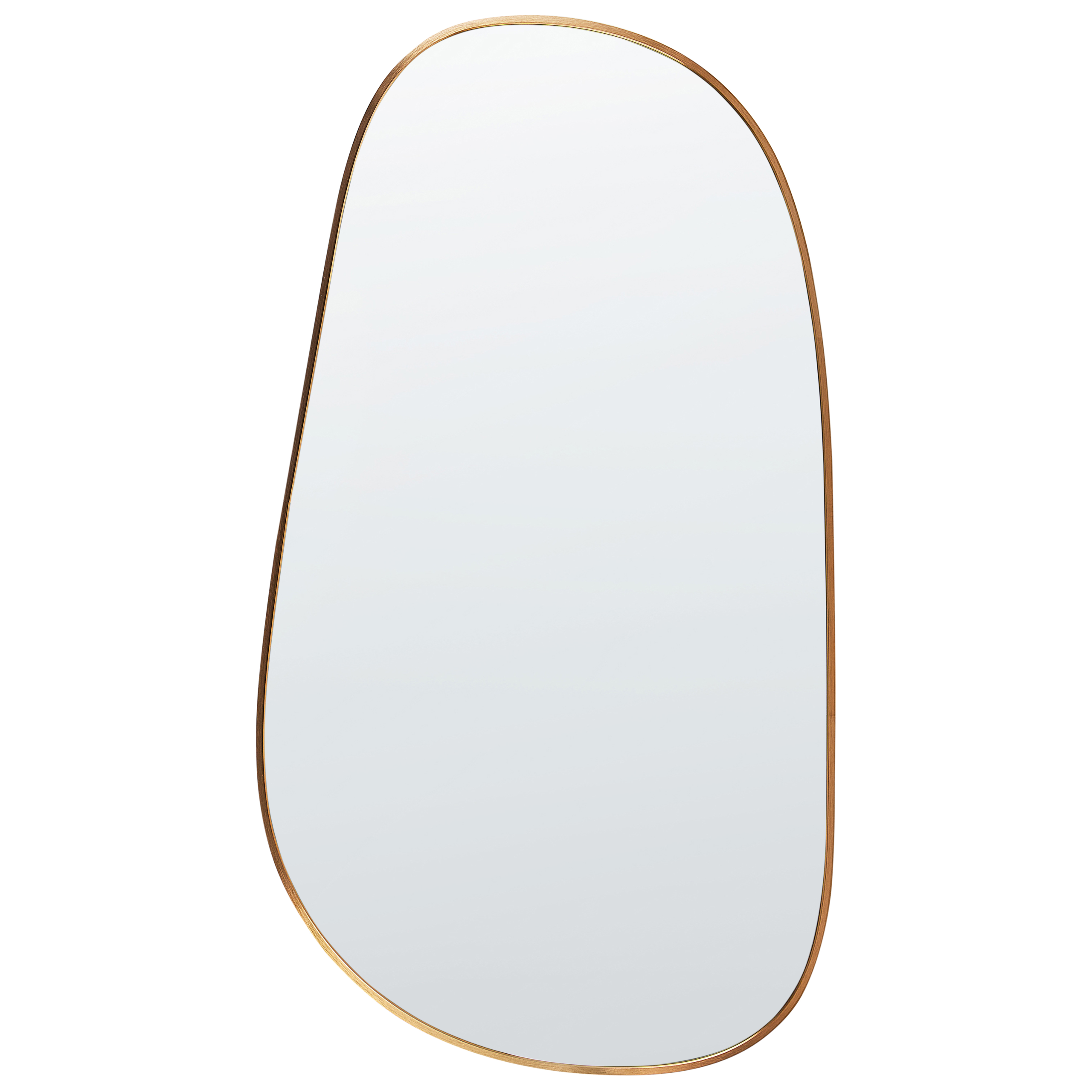 Väggspegel VERNAIS 60 cm 110 cm Metall Guld