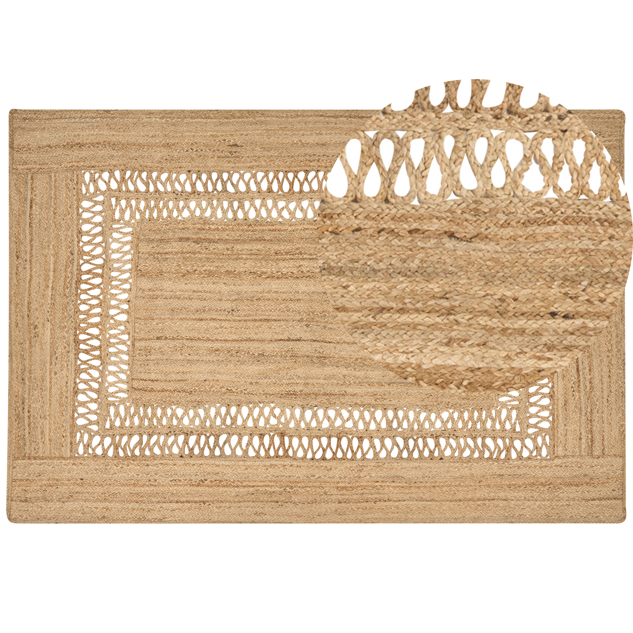 Matta YENIKOY Beige 200 x 300 cm Jute
