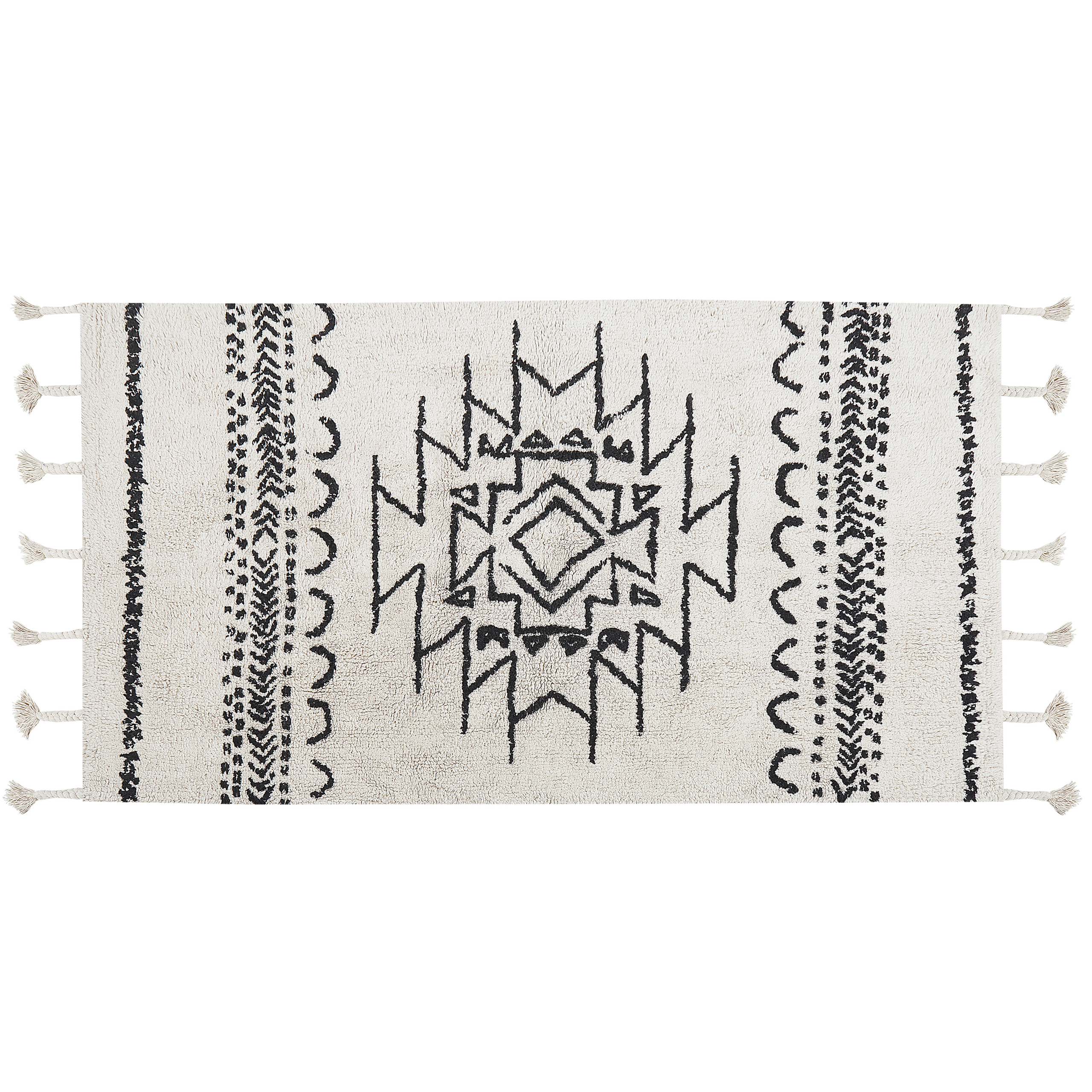 Matta KHOURIBGA Off-White 80 x 150 cm Bomull