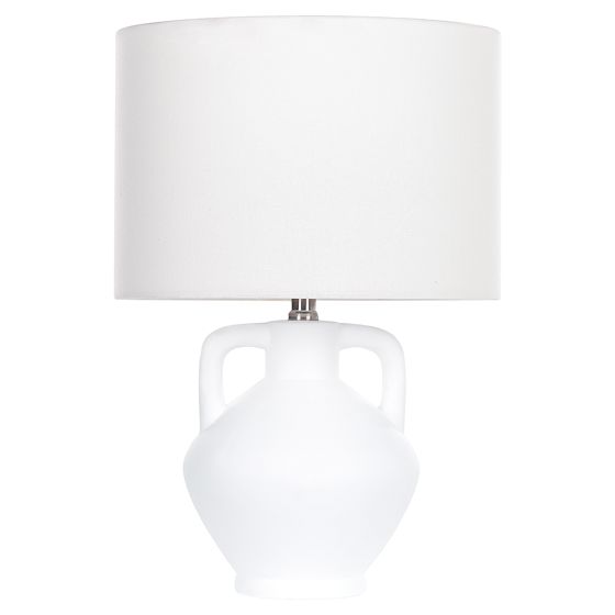 Bordslampa LABRADA Keramik Vit