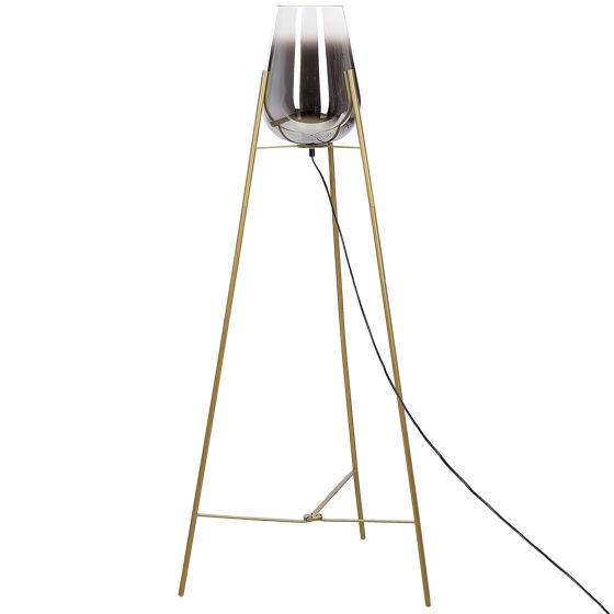 Golvlampa MENA Metall Guld