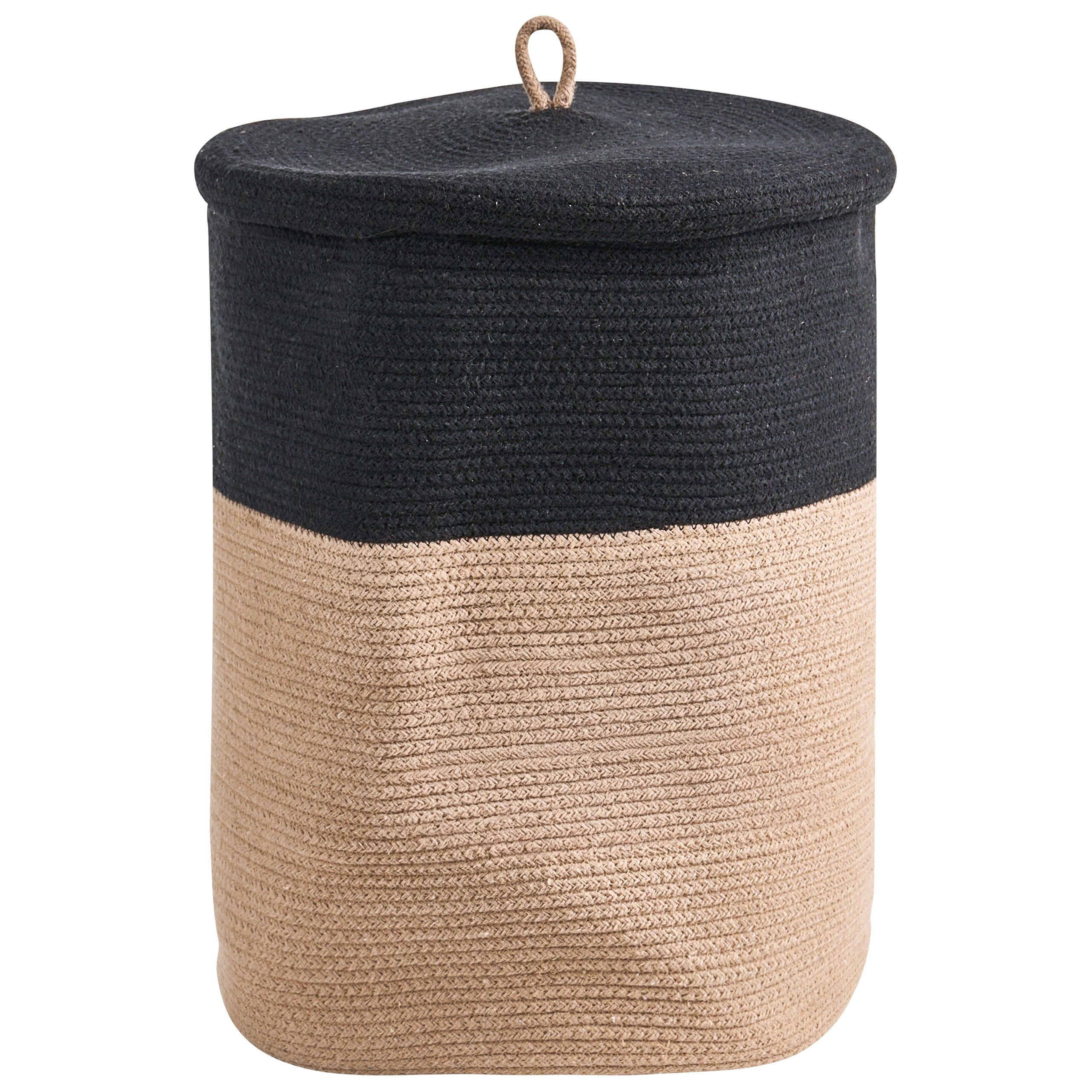 Korg SILOPI Bomull Svart/ Beige