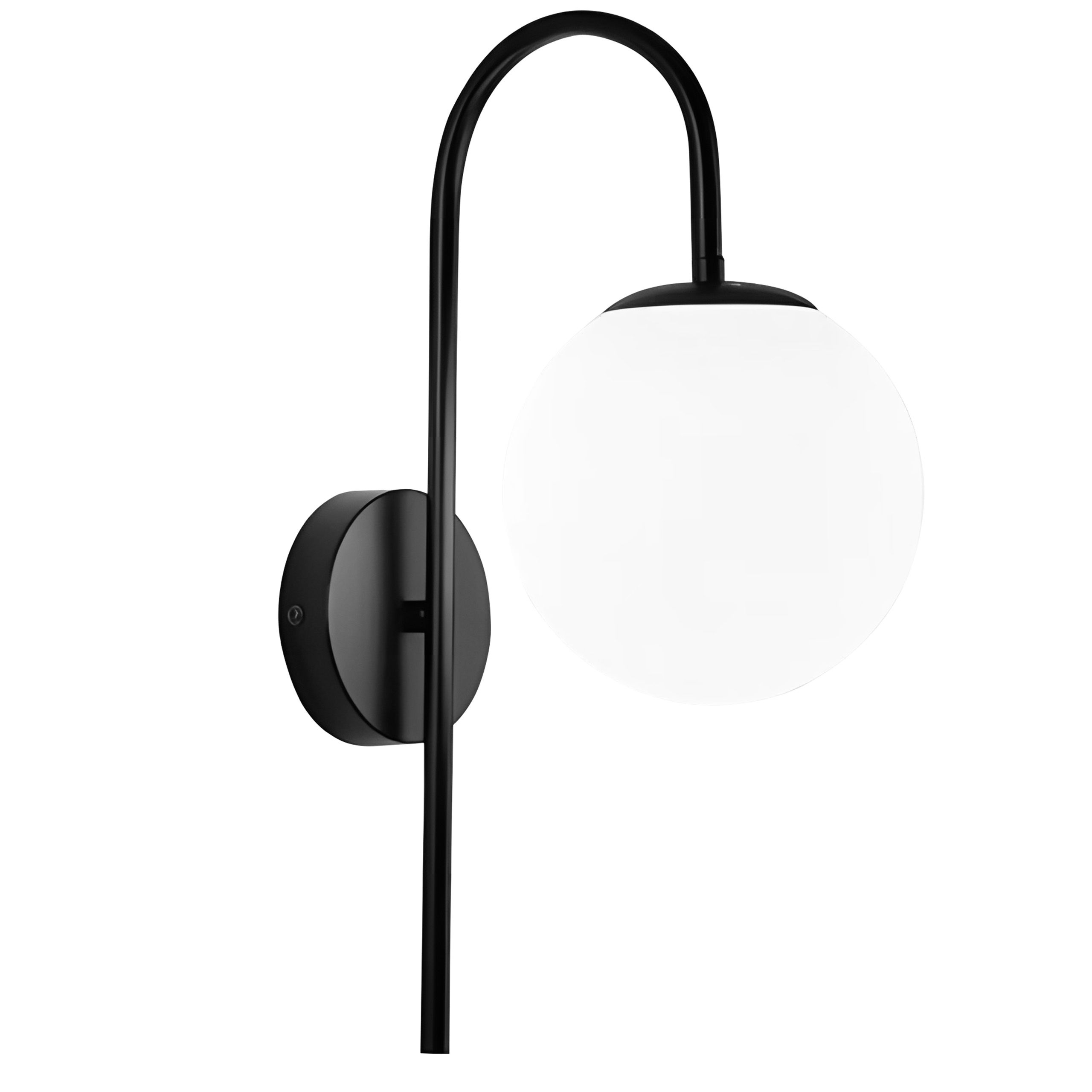 TOOLIGHT vägglampa G090-1W Svart/Vit 15x10x15cm