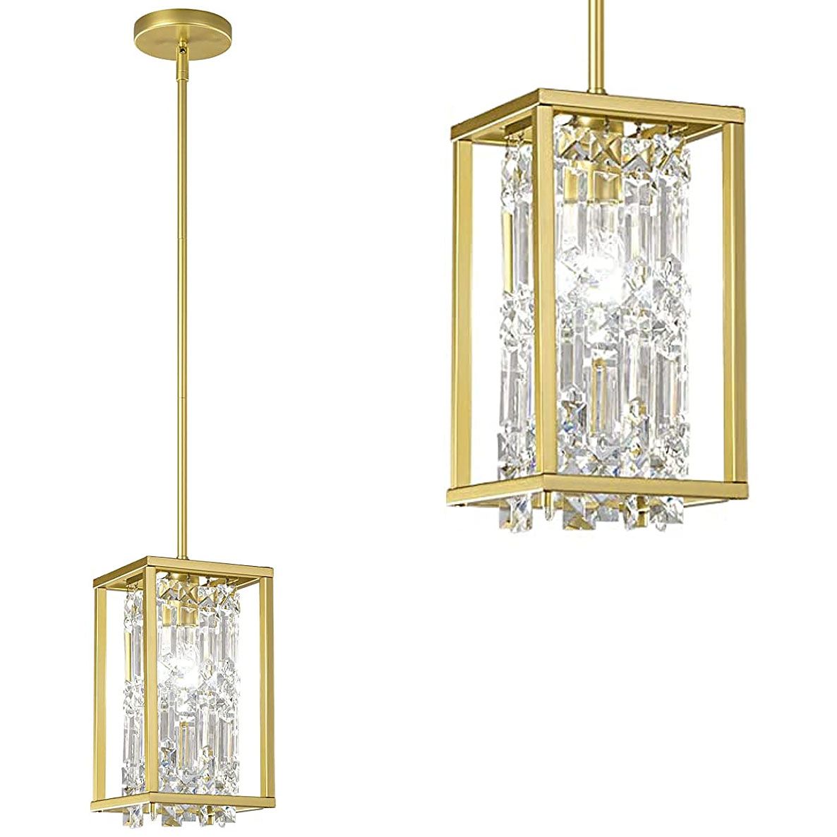 TOOLIGHT hängande taklampa APP1111-1CP Guld 84x16x28,5cm