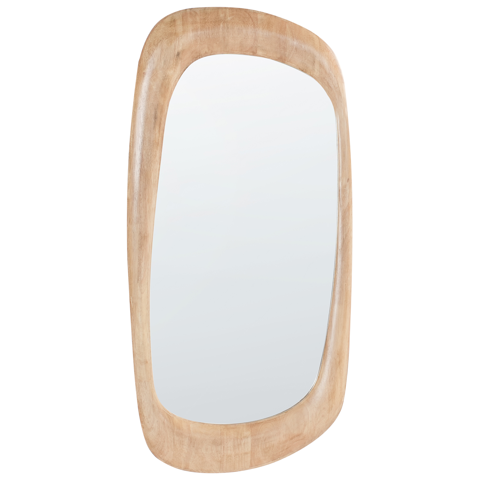 Väggspegel TRIZAY 57 cm 120 cm Trä Brun