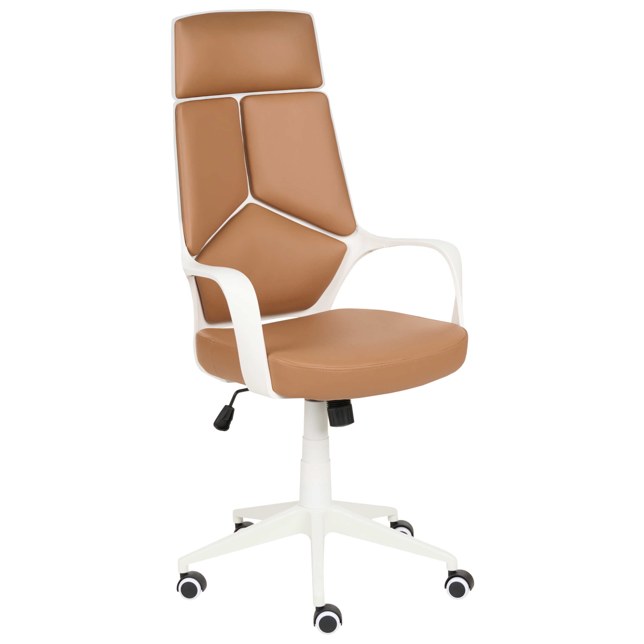 Kontorsstol DELIGHT Konstläder Mörkbeige