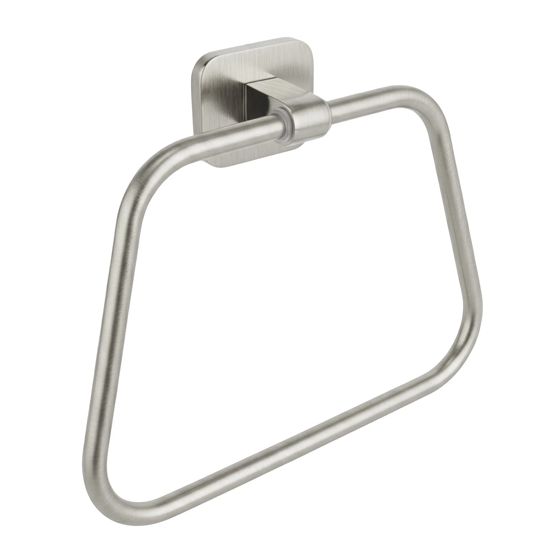 REA Badrumskrok 5910 NICO Borstad Nickel, 21,5x5x17cm