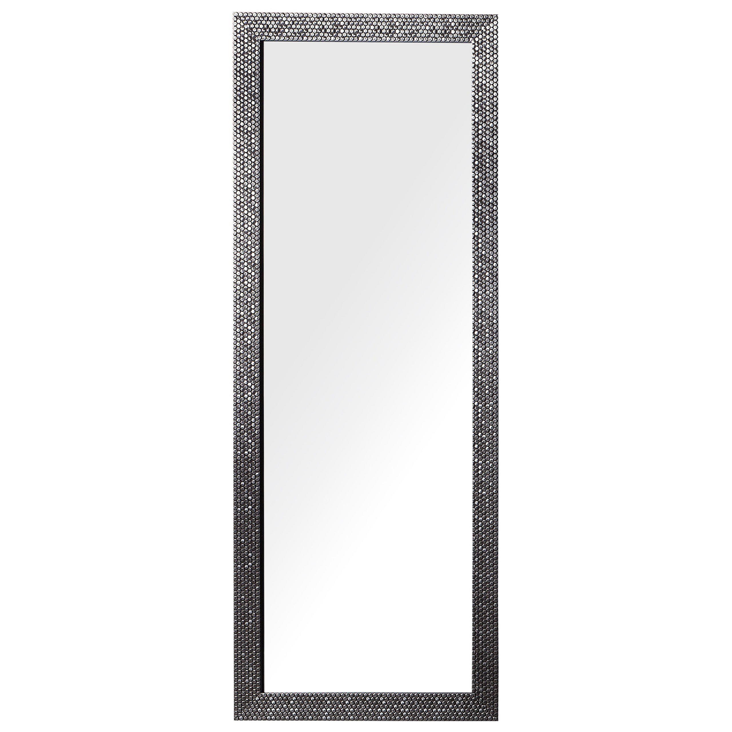 Väggspegel AJACCIO 50 cm 130 cm Silver
