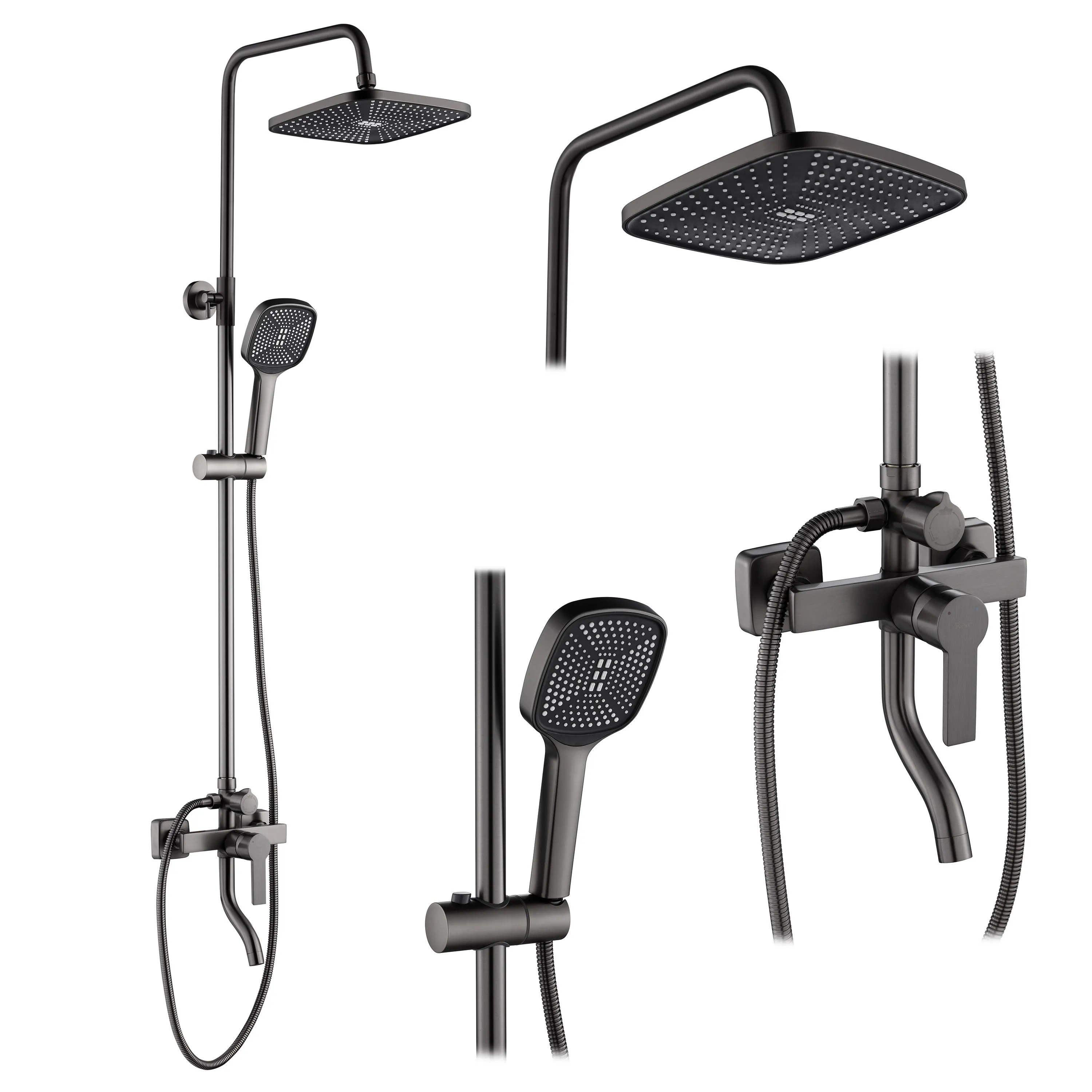 REA Duschset MY2021-77H ARGUS Titan, 150x43,5x144cm