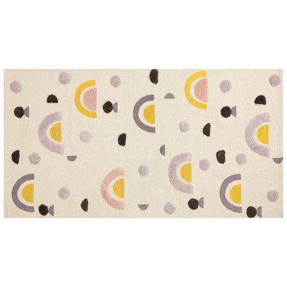 Barnmatta CURUP Flerfärgad 80 x 150 cm Bomull