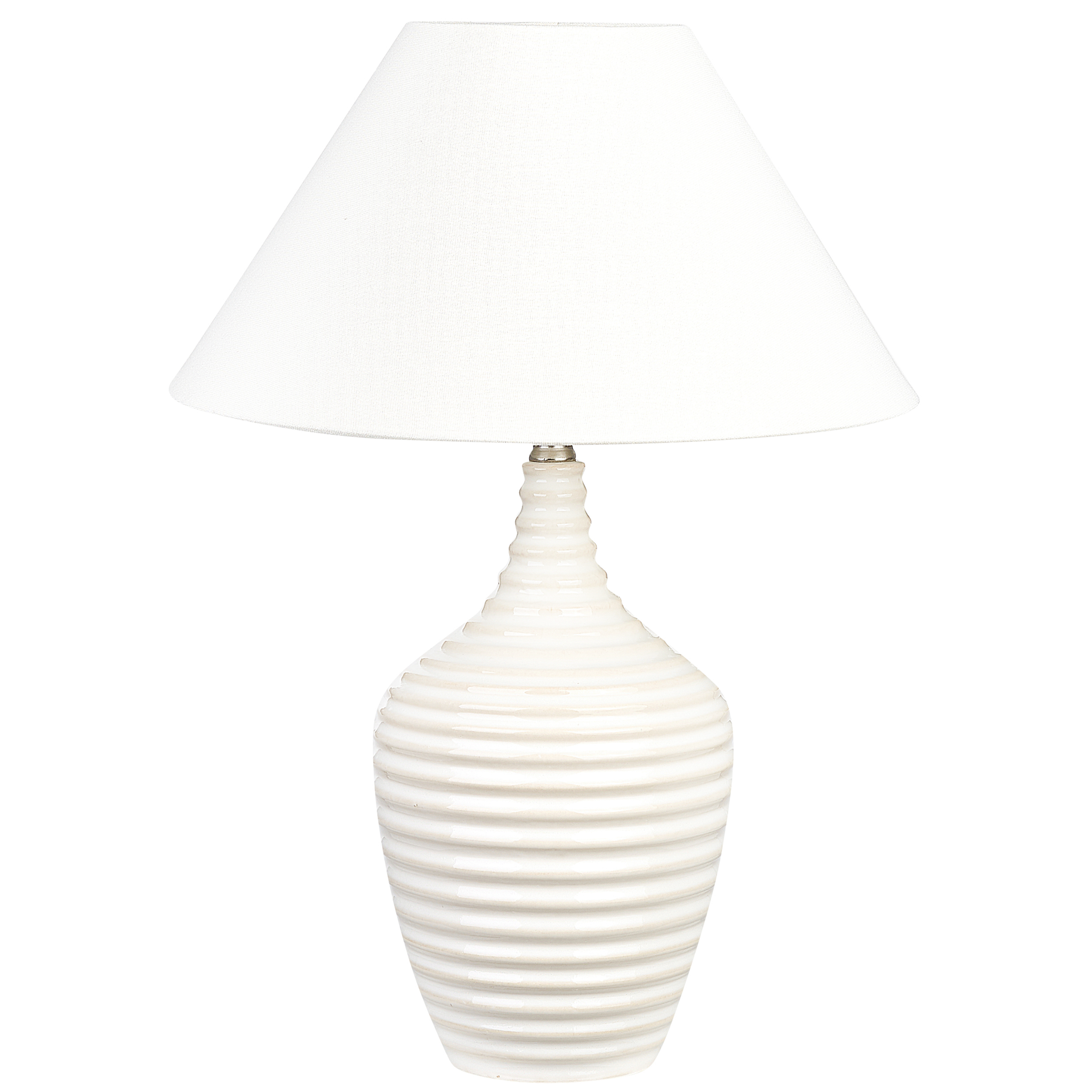 Bordslampa CELESTE Keramik Beige