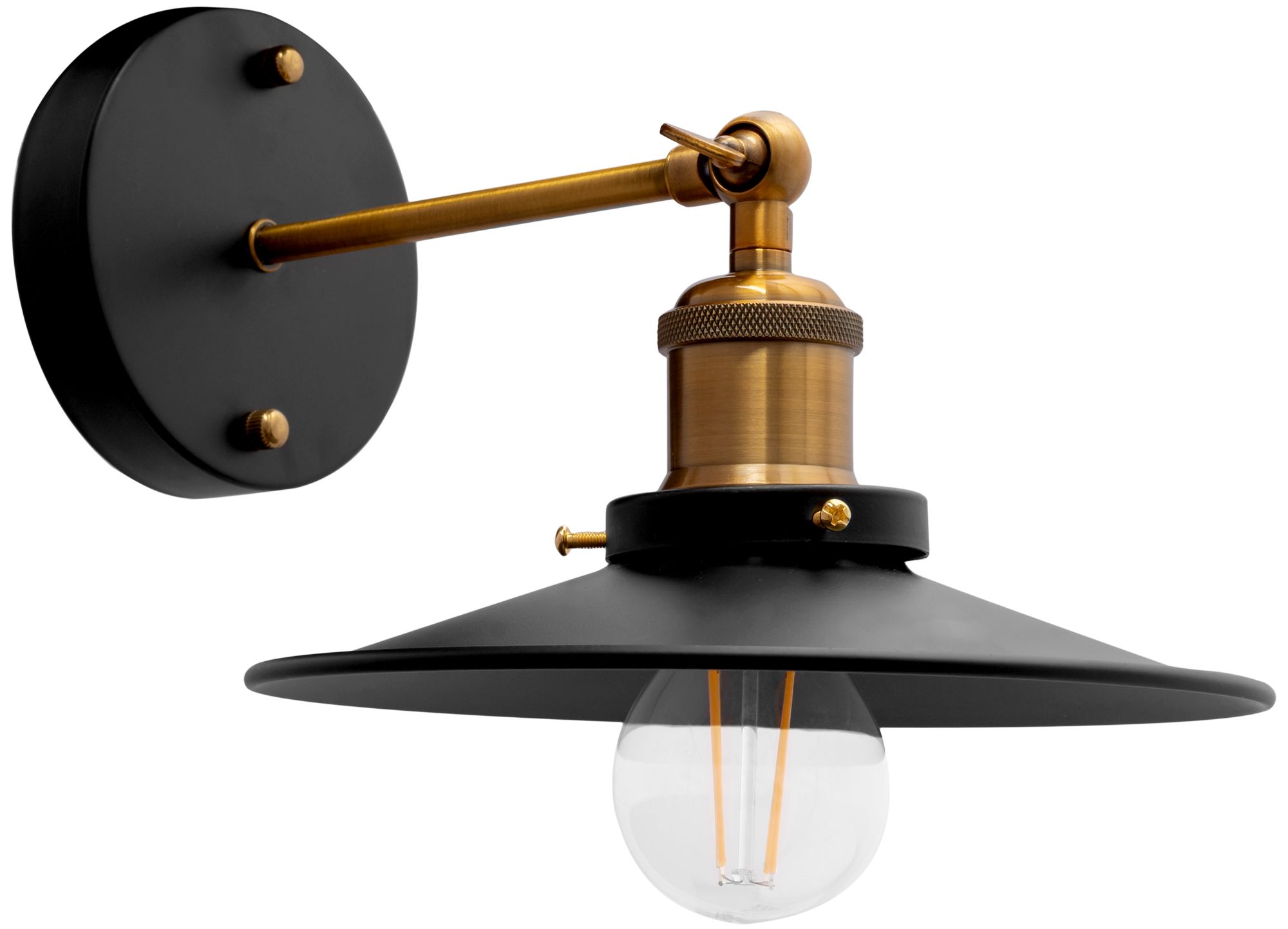 TOOLIGHT vägglampa APP184-1W PORTO Svart 16x22x16cm