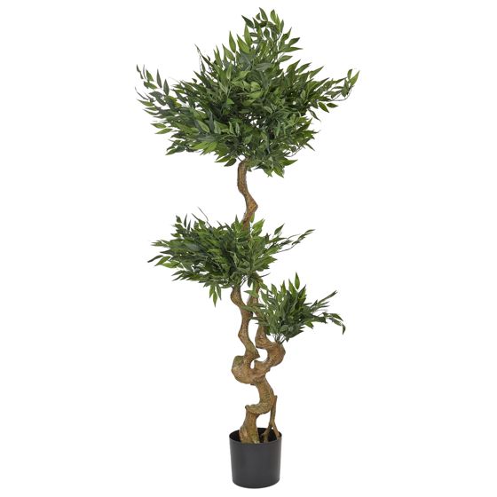 Konstgjord växt RUSCUS TREE 166 cm Grön