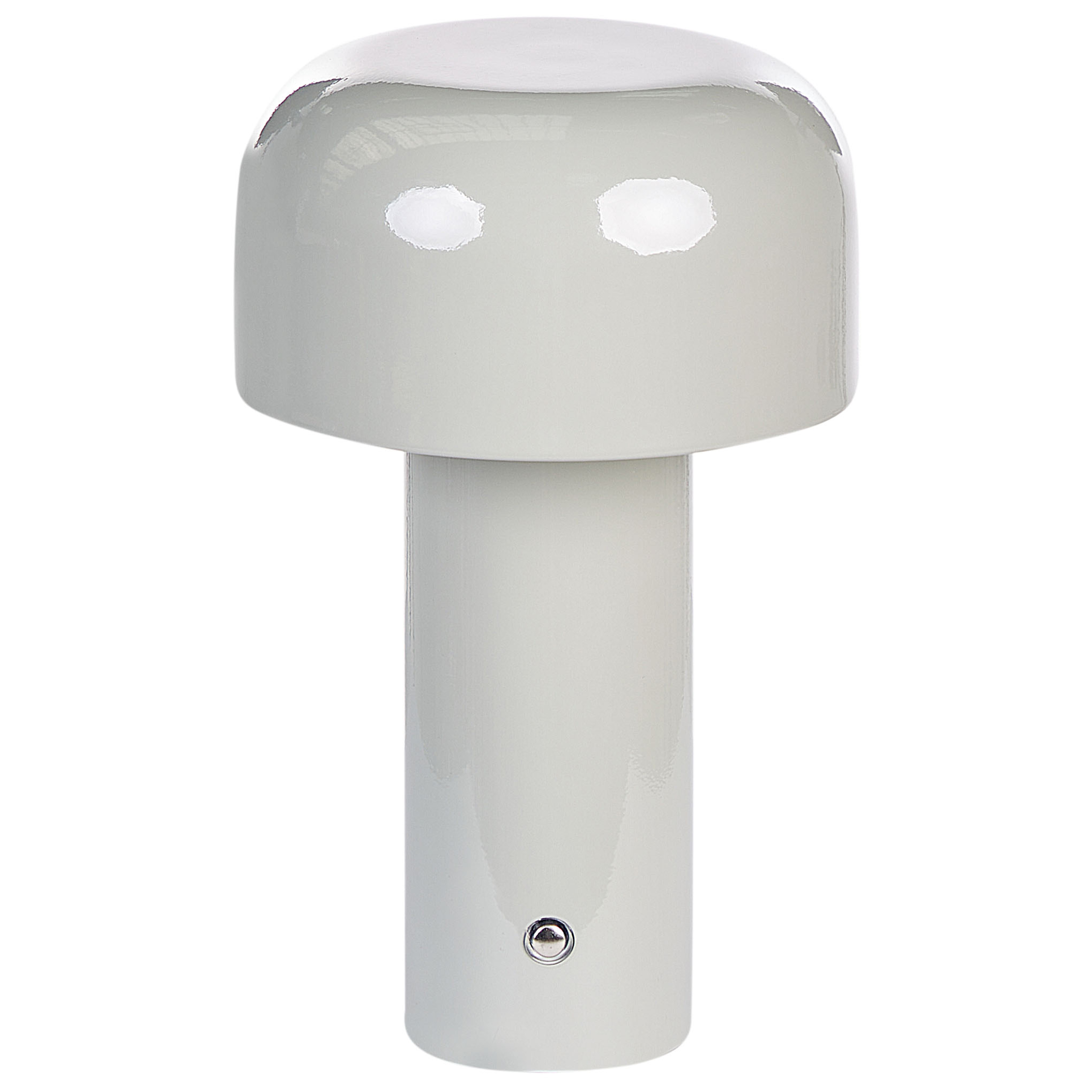 Trådlös LED-bordslampa BESOS med dimmer Metall Grå