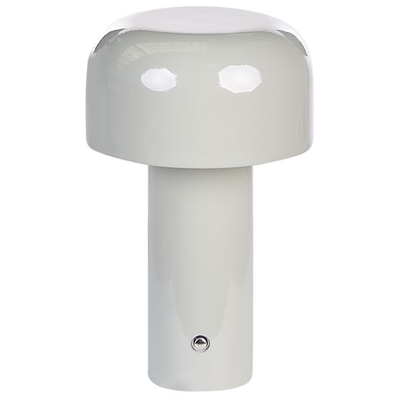 Trådlös LED-bordslampa BESOS med dimmer Metall Grå