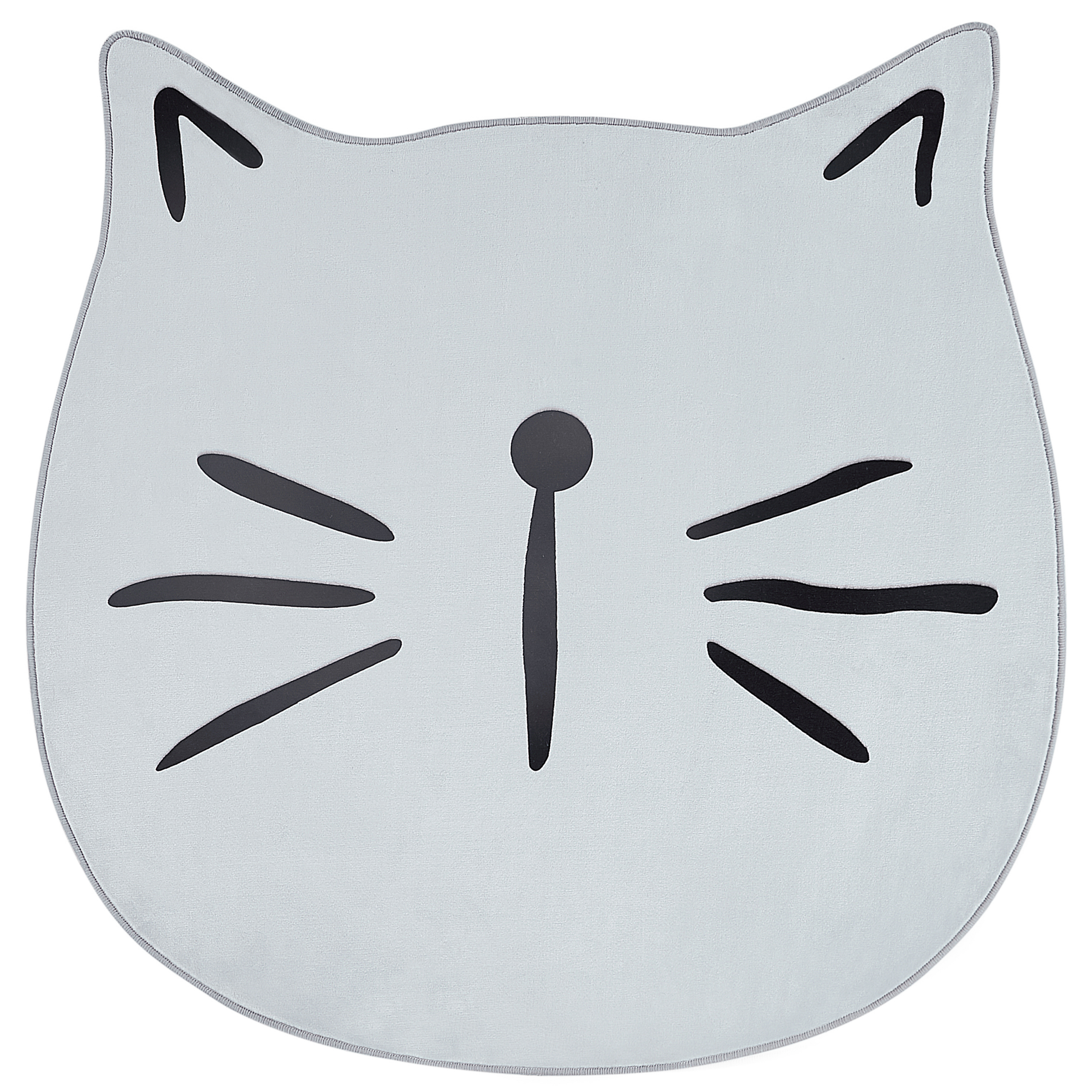Barnmatta KITTY Grå ø 100 cm