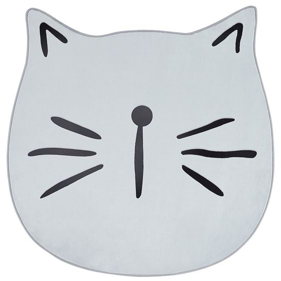 Barnmatta KITTY Grå ø 100 cm