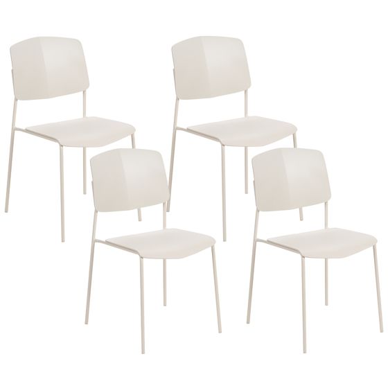 Set med 4 matstolar ASTORIA Beige