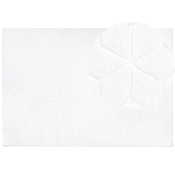 Fuskpälsmatta THATTA Vit 160 x 230 cm