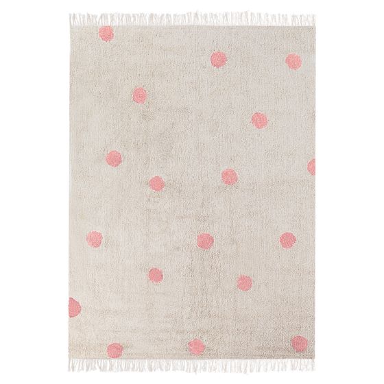 Barnmatta DARDERE Rosa 140 x 200 cm Bomull