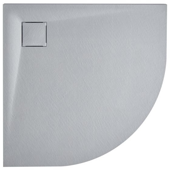 Duschkar PARON 80 x 80 x 3 cm Grå