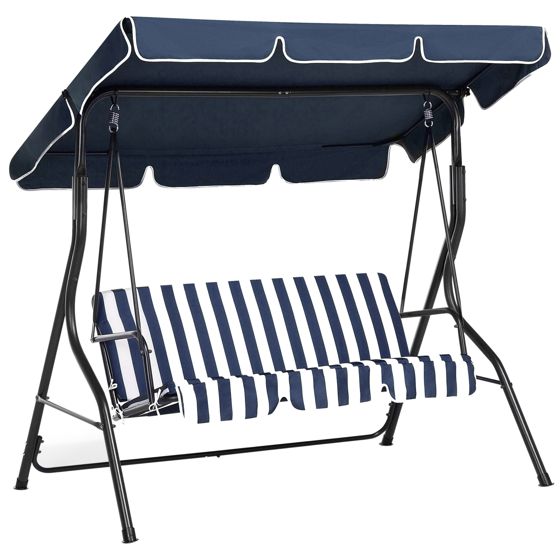 Hammock CHAPLIN Metall Mörkblå