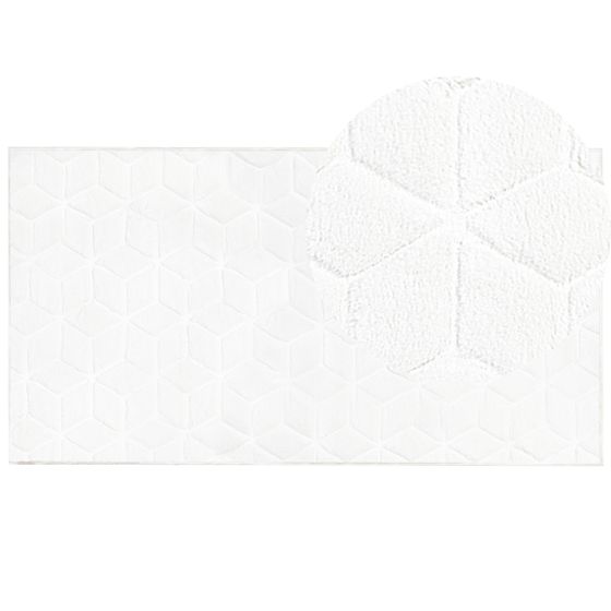 Fuskpälsmatta THATTA Vit 80 x 150 cm