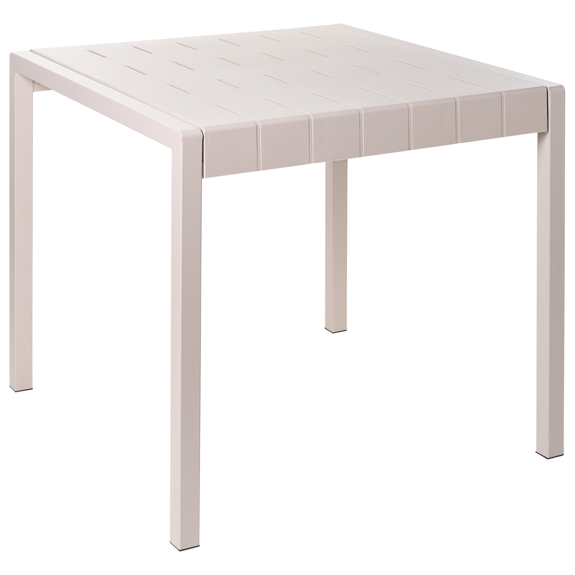 Trädgårdsmatbord BARTICA 81 cm 84 cm Beige