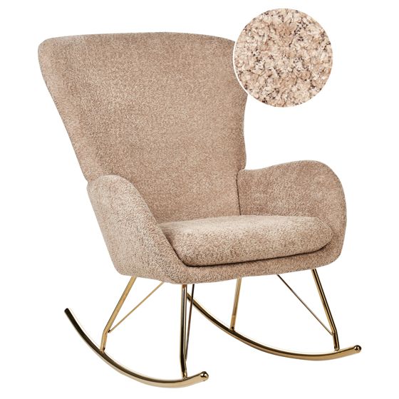 Gungstol ANASET Bouclé Beige