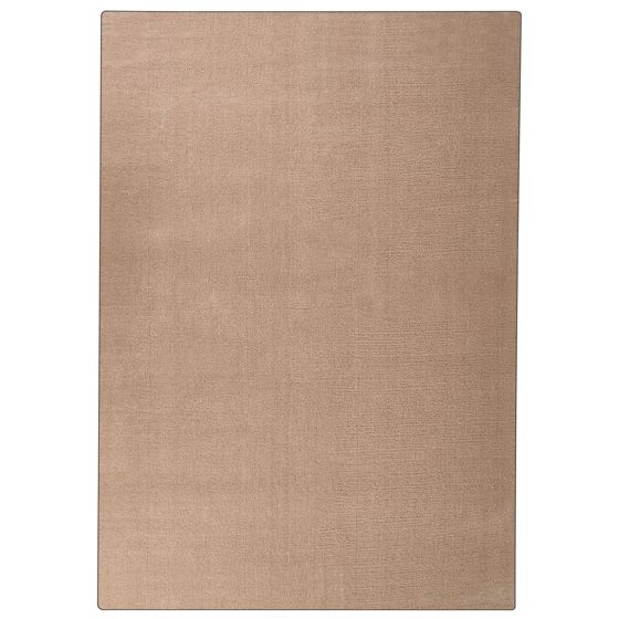 Matta med lång lugg DEMRE Mörkbeige 160 x 230 cm