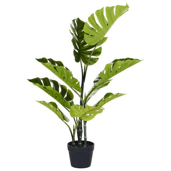 Konstgjord växt MONSTERA PLANT 94 cm Grön