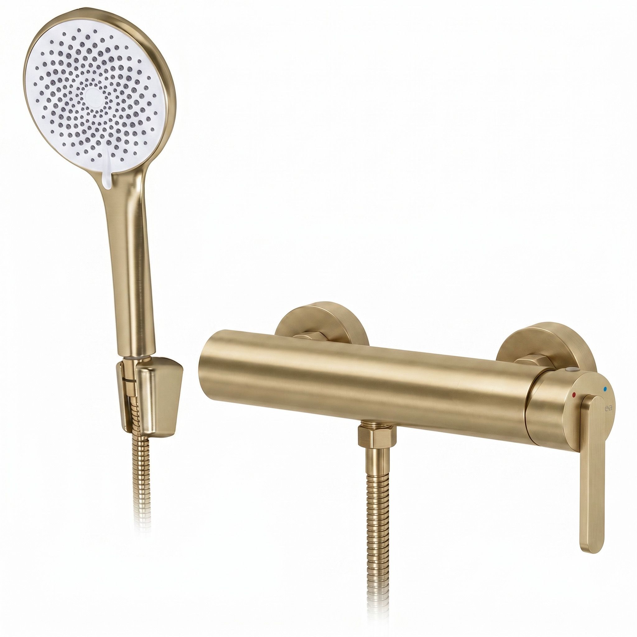 REA Duschblandare Ontario Side Borstat Guld, 26x15x10cm