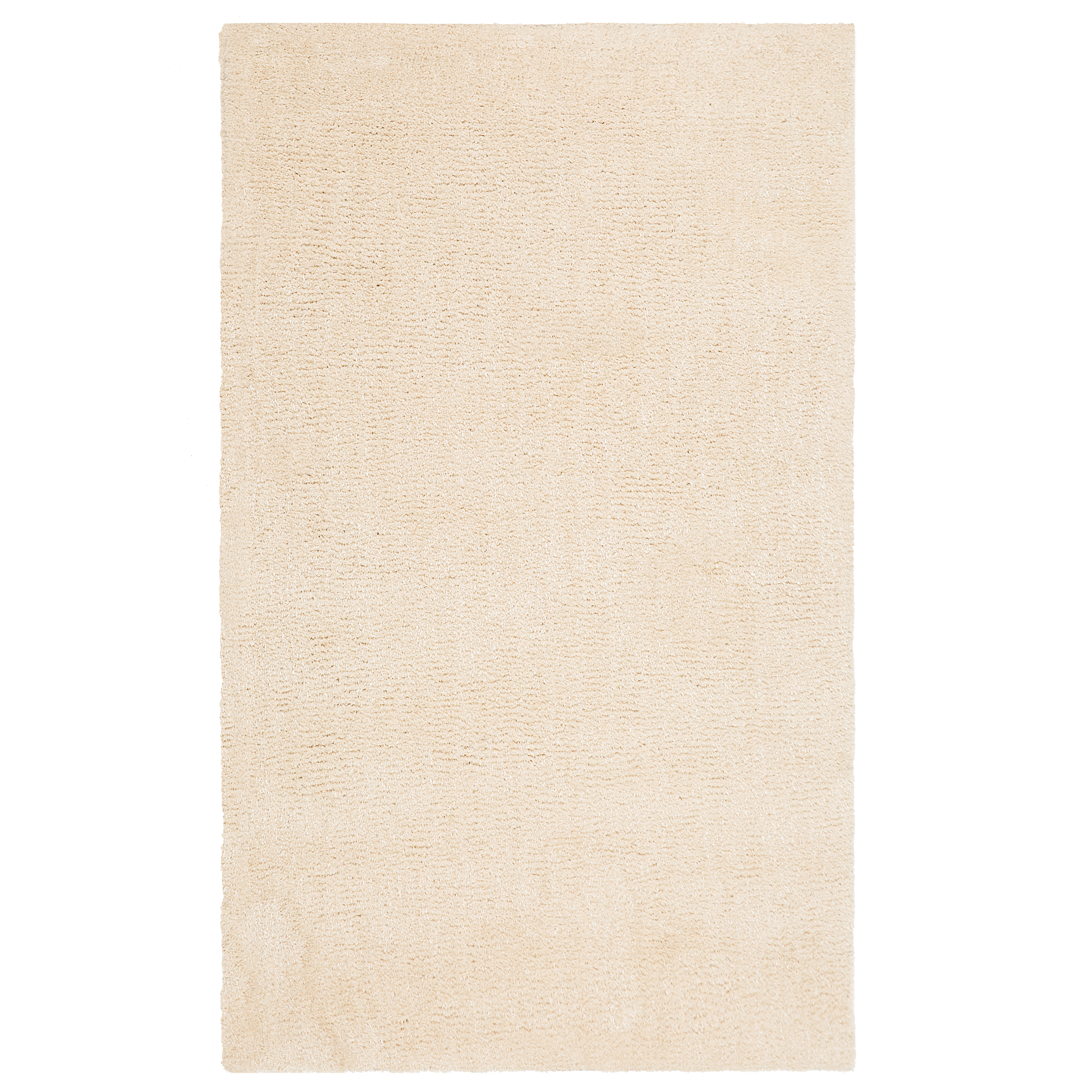 Matta med lång lugg DEMRE Beige 160 x 230 cm