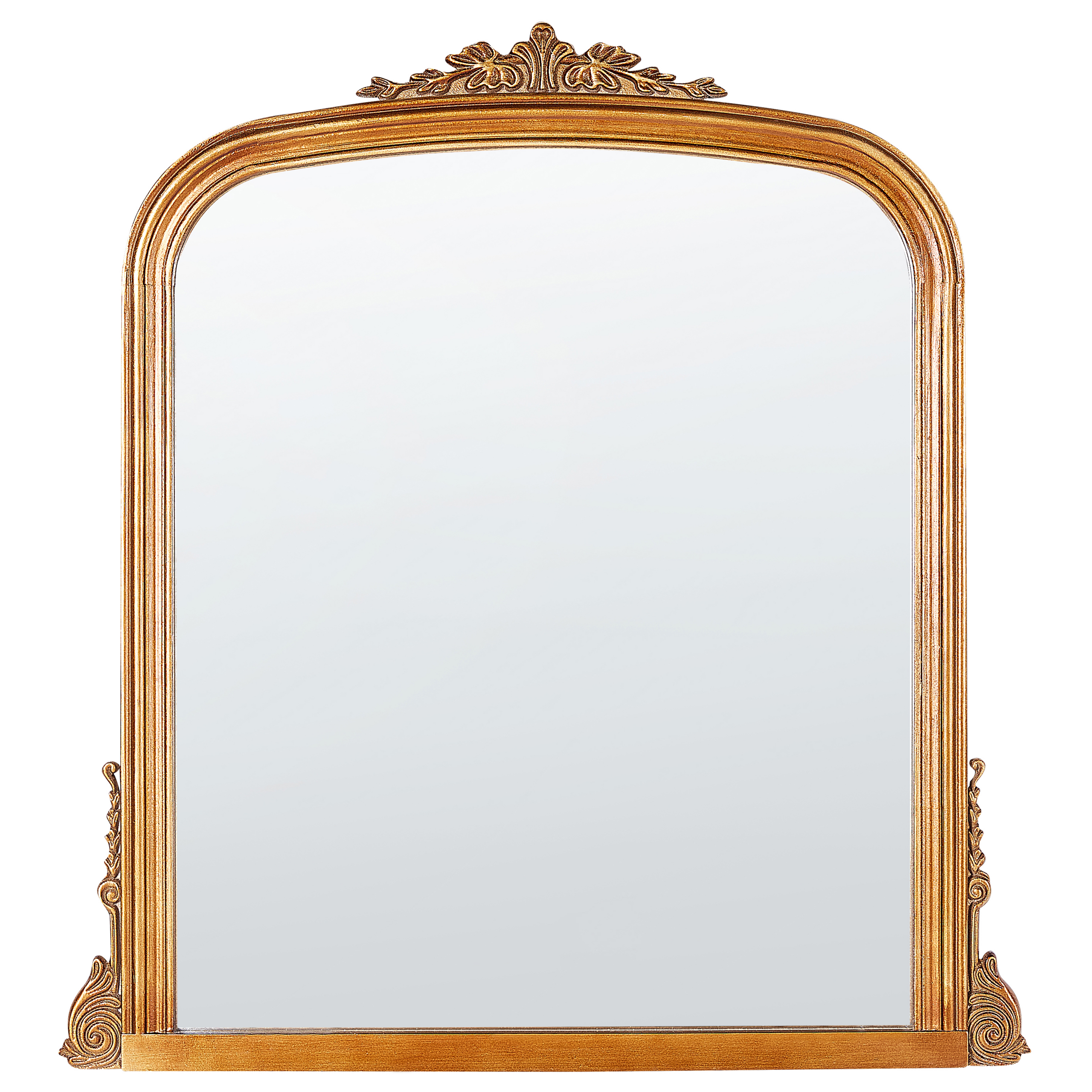 Väggspegel SUSSEY 75 cm 78 cm Guld