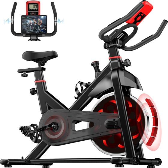 X3 motionscykel magnetmotstånd 6 kg svänghjul LCD puls mätning för kondition hemma