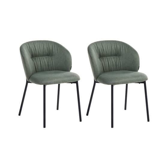 Set med 2 matstolar MESA Grön