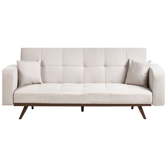 Bäddsoffa 3-sits HJULBY Ljusbeige