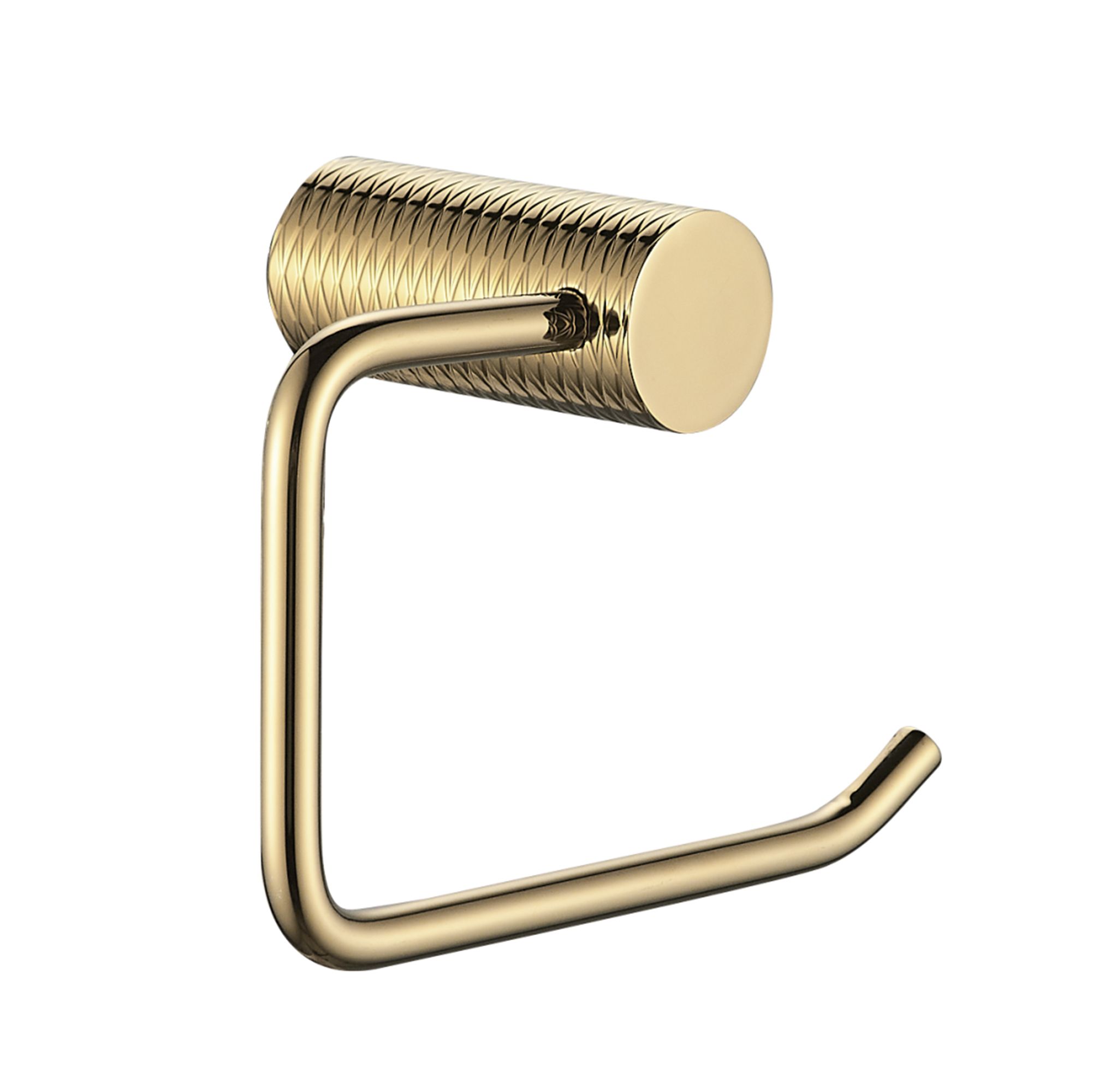 REA Toalettpappershållare 9711 Prism Borstat Guld, 6,5x13,5x9,5cm
