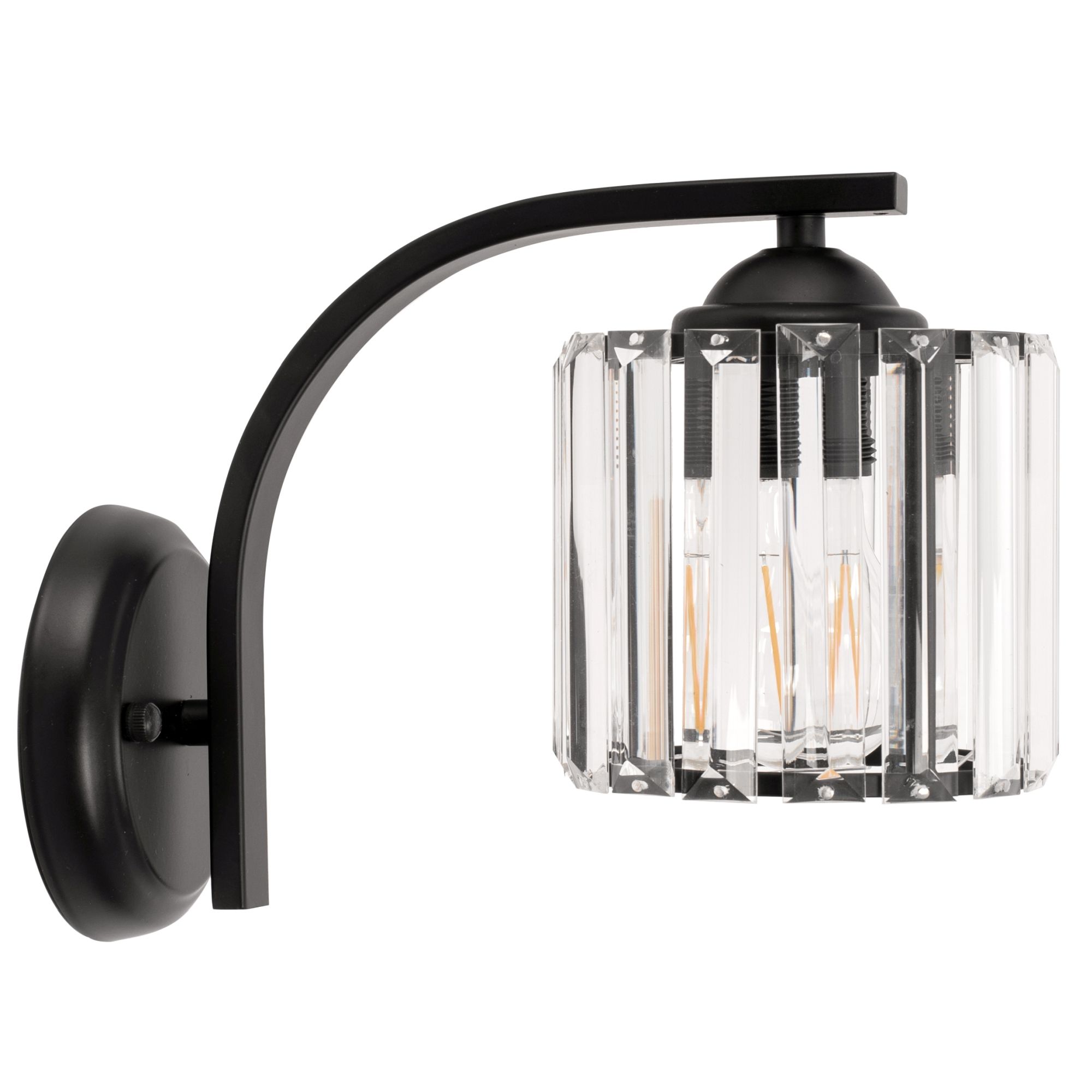 TOOLIGHT vägglampa APP512-1W Svart 13x20x10cm