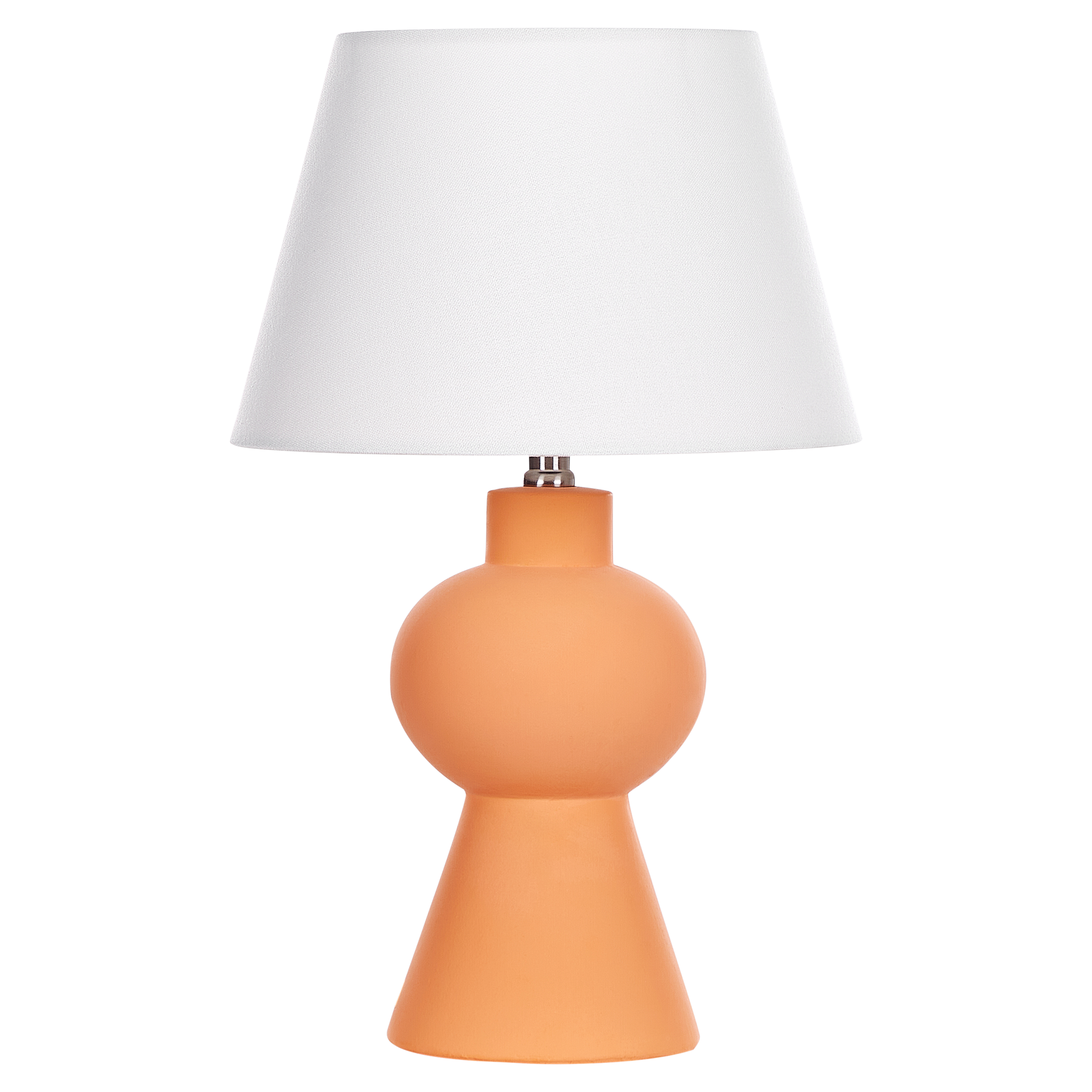 Bordslampa FABILOS Keramik Orange