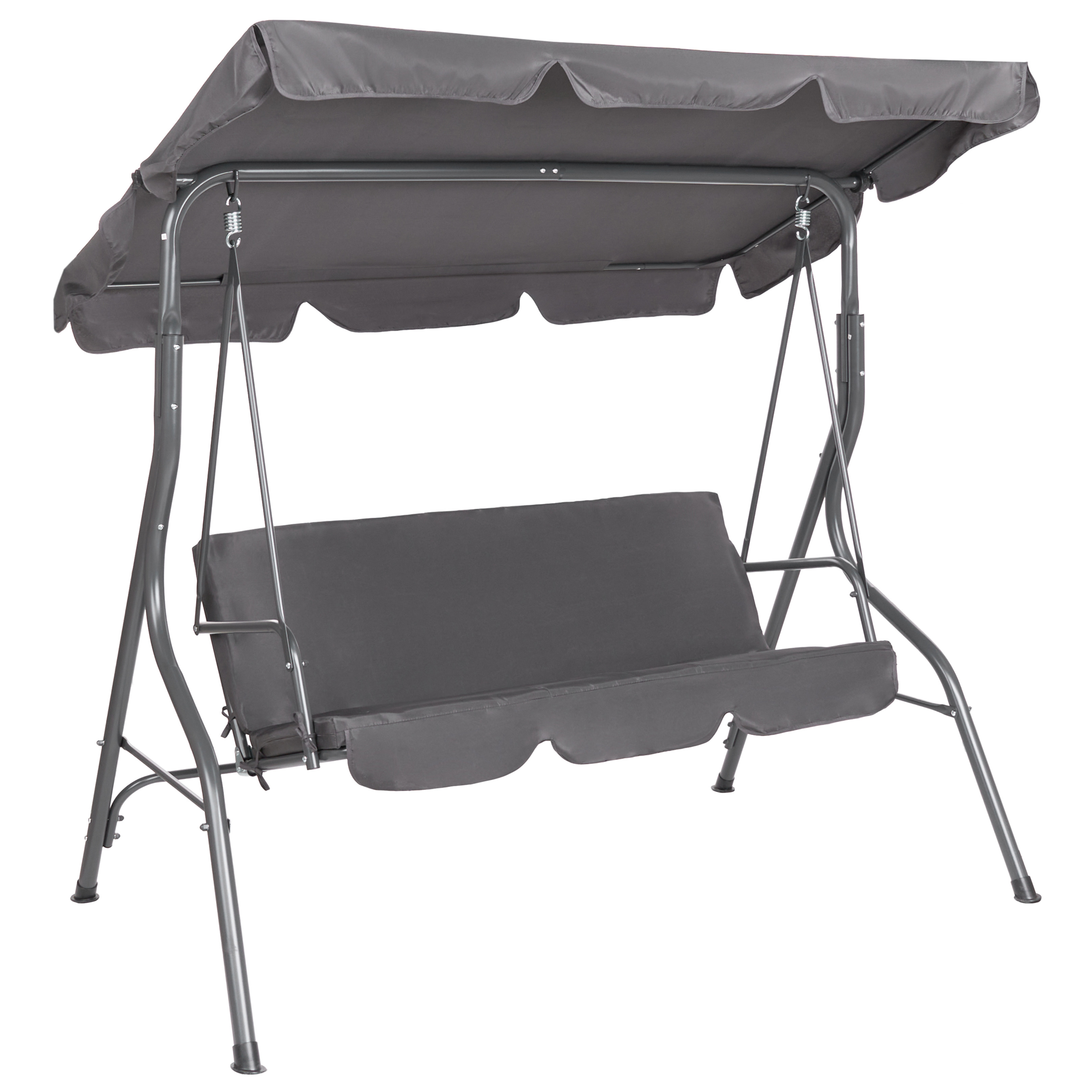Hammock CHAPLIN Metall Mörkgrå